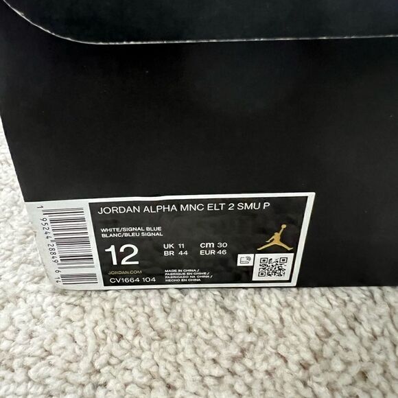 Nike Jordan Alpha Menace Elite 2 UCLA Player Exclusive Football Cleat